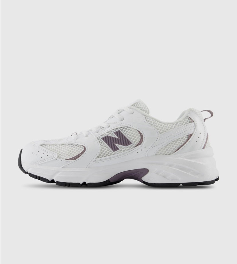 New Balance 530 White Dark Ice Wine