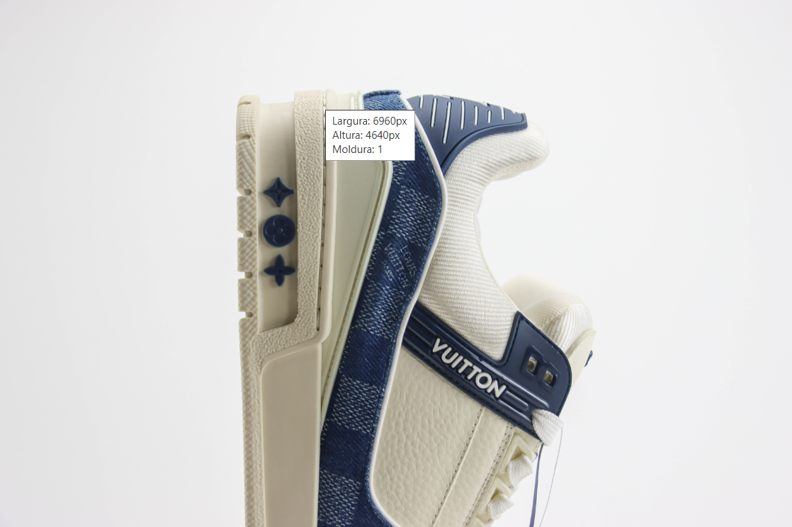 Louis Vuitton LV Trainer Jeans Blue