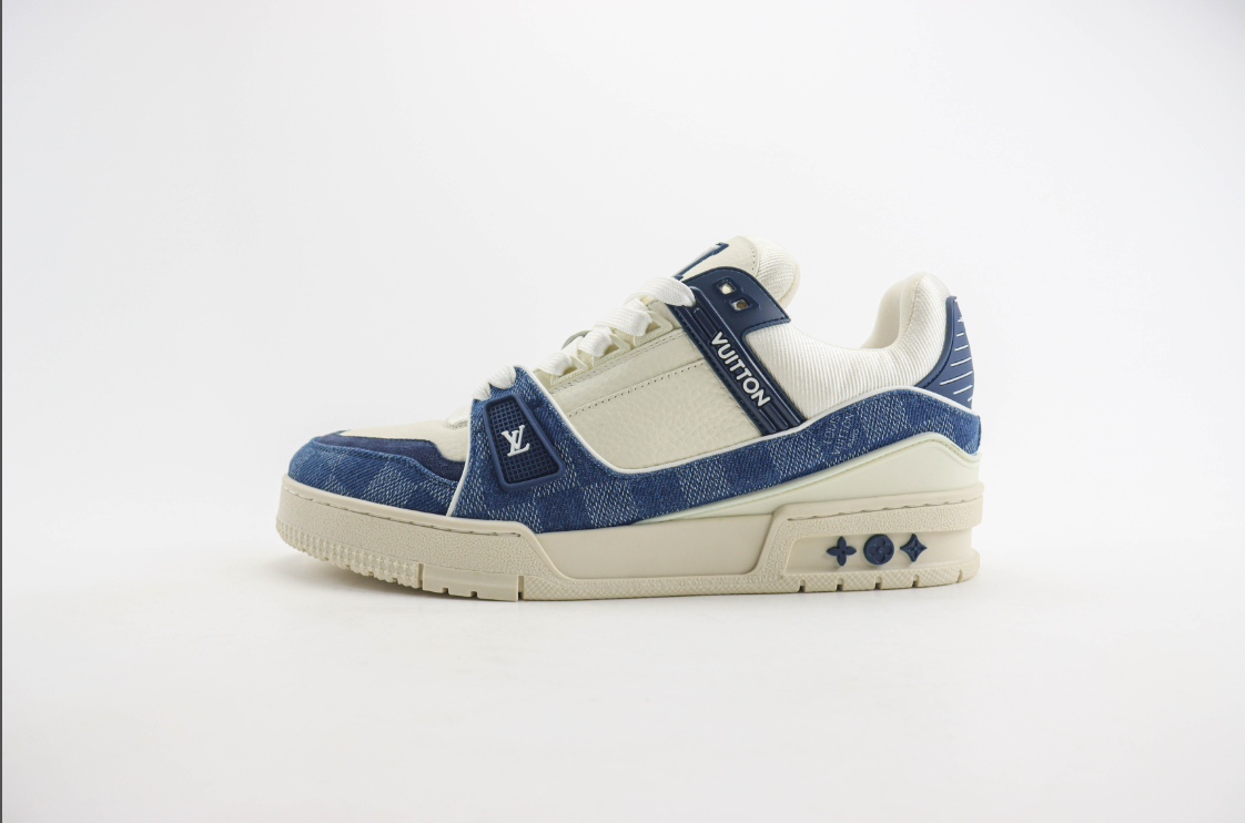 Louis Vuitton LV Trainer Jeans Blue