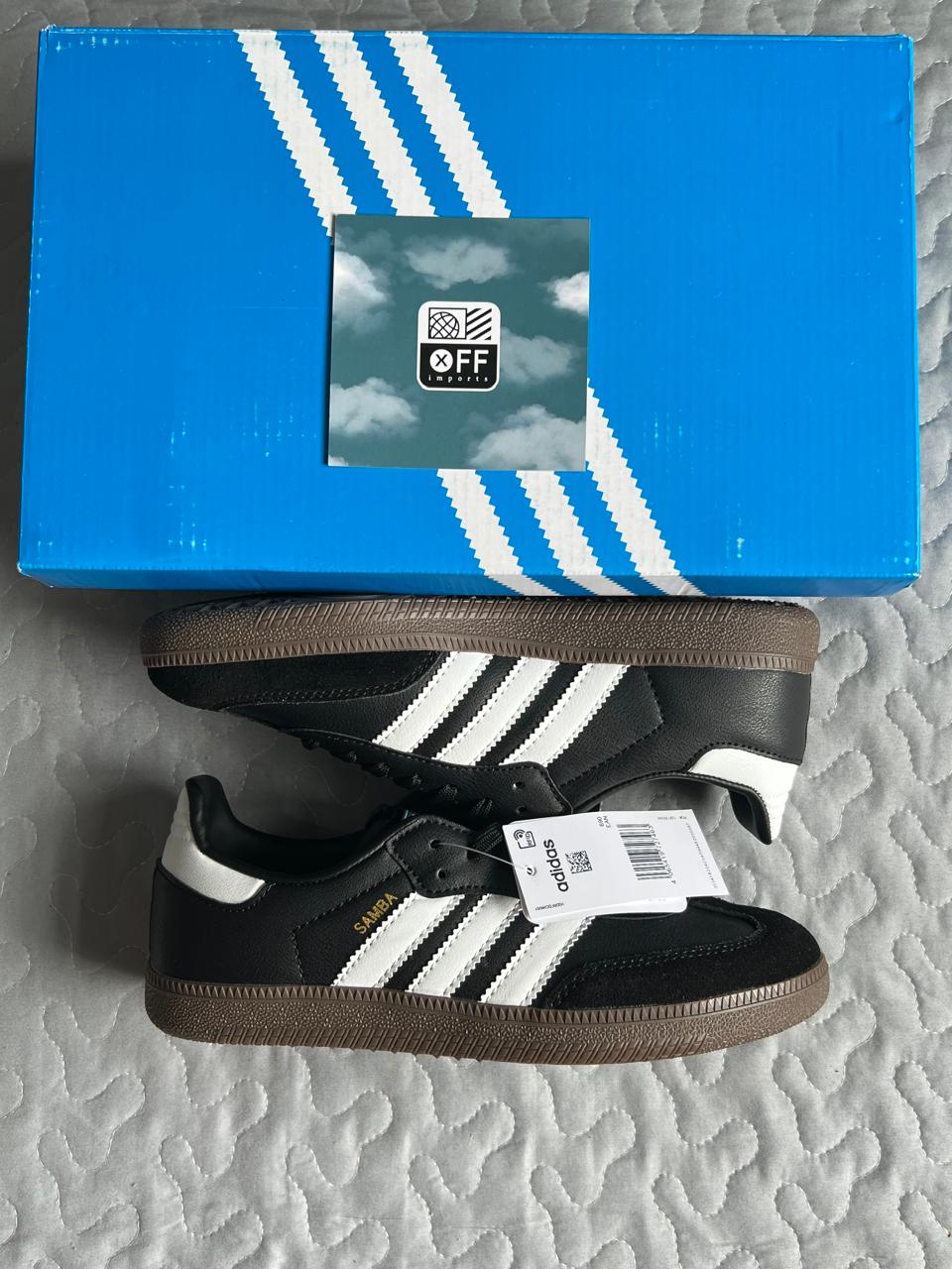 Adidas Samba Black White - Pronta Entrega