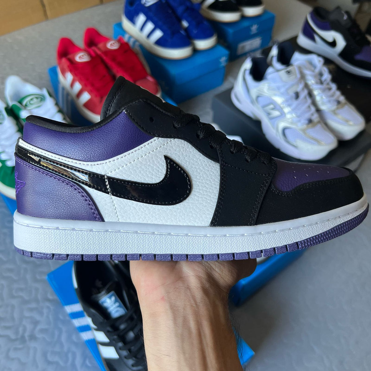 Nike Air Jordan 1 Low Court purple - Pronta Entrega