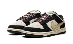 Nike Dunk Low LX Black Suede Team Gold