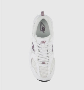 New Balance 530 White Dark Ice Wine