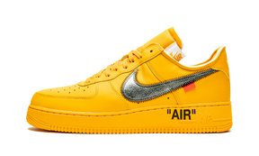 Nike Air force 1 Low Off White University Gold Metallic Silver