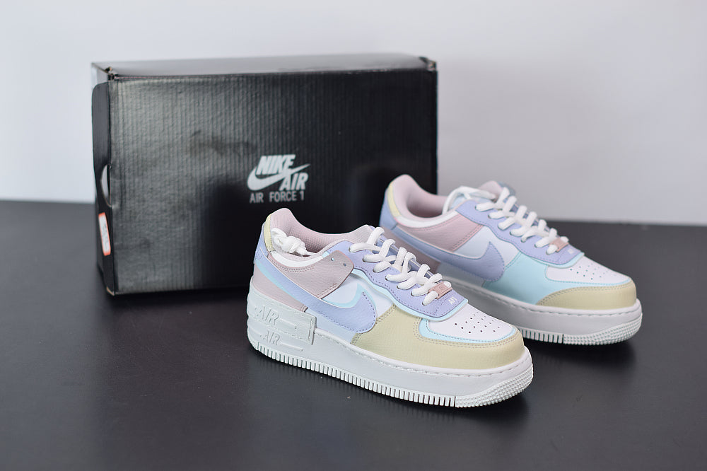 Nike Air Force 1 Shadow White Glacier Blue Ghost