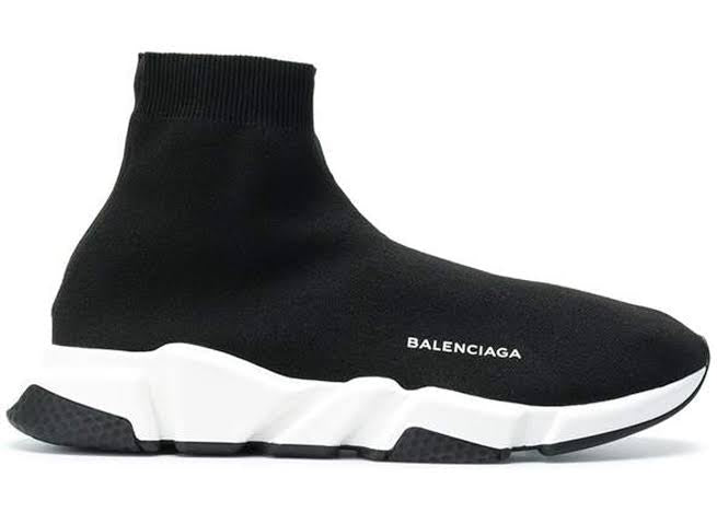 Balenciaga Speed Recycled Black White