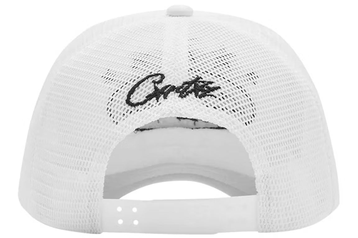 Boné Corteiz Trucker 5 Starz Alcatraz White