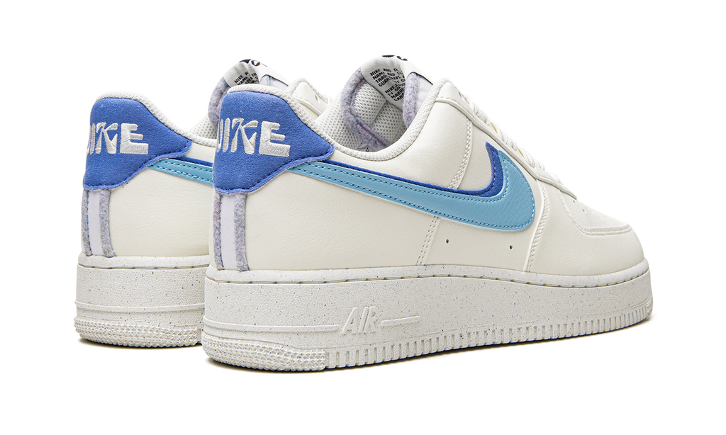 Nike Air Force 1 Double Swoosh White Médium Blue