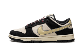 Nike Dunk Low LX Black Suede Team Gold