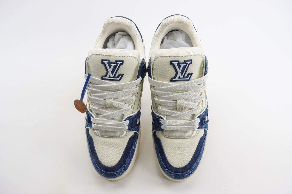 Louis Vuitton LV Trainer Jeans Blue