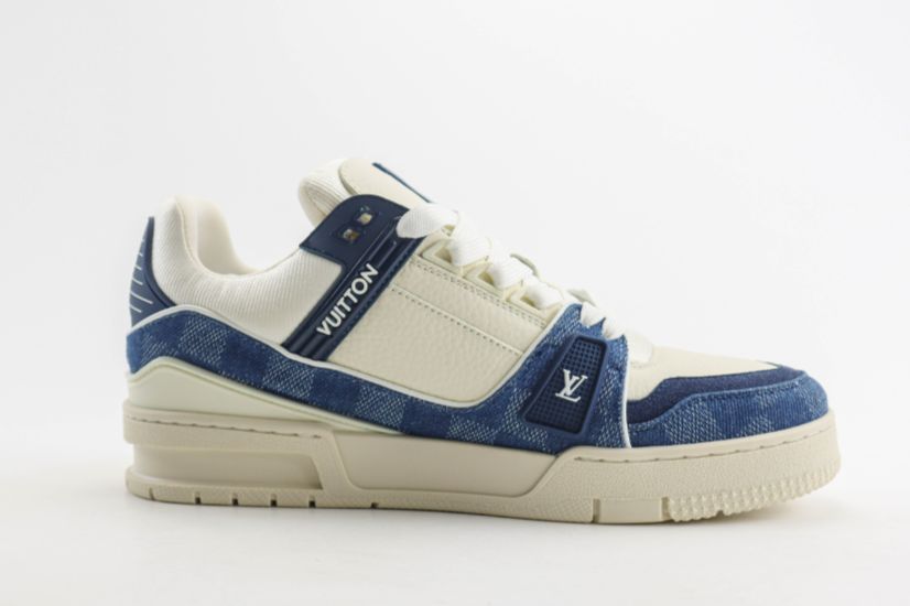 Louis Vuitton LV Trainer Jeans Blue