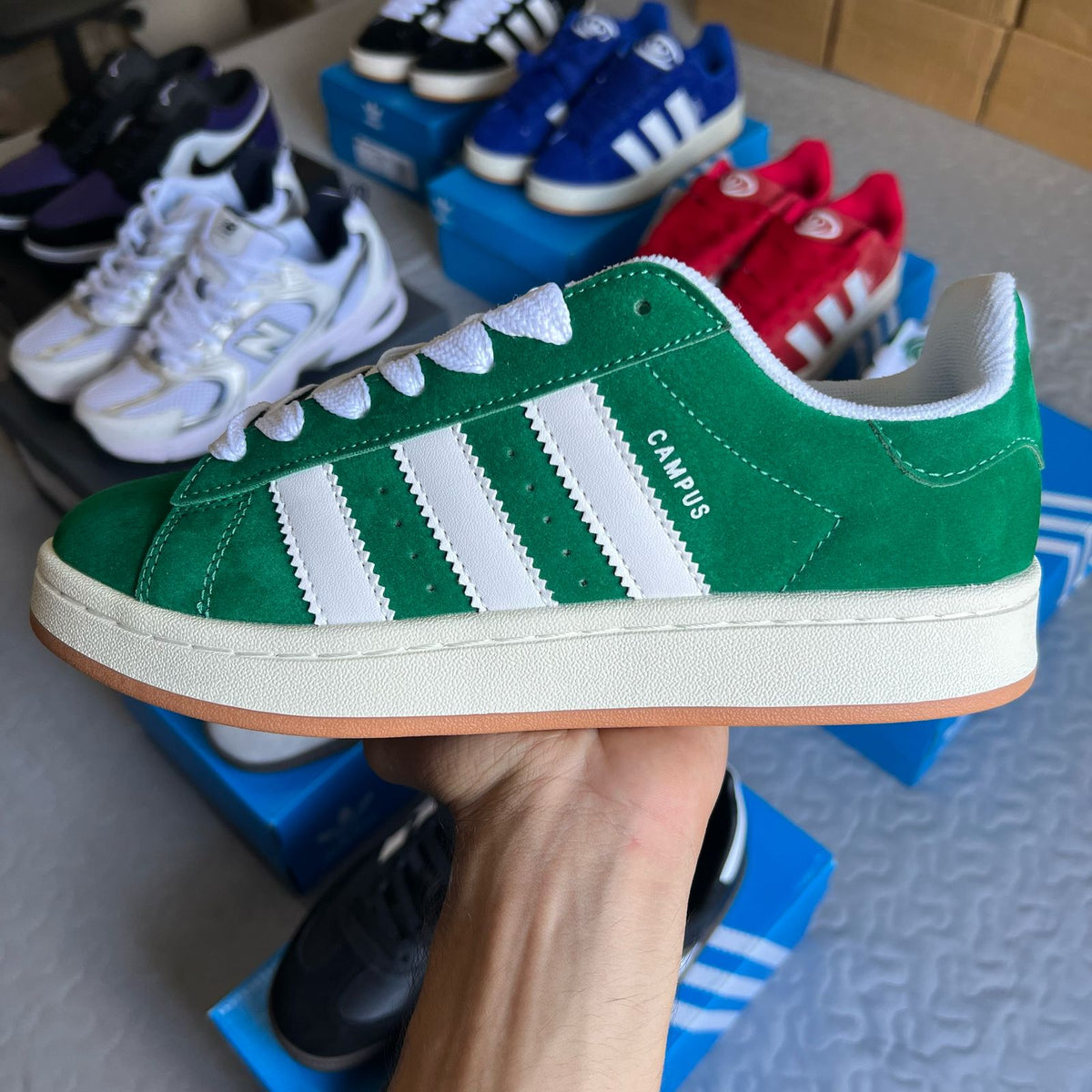 Adidas Campus 00s - Verde - Pronta Entrega