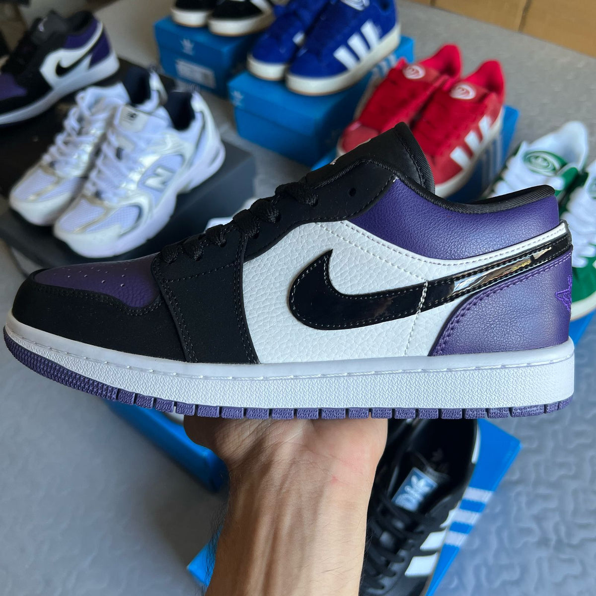 Nike Air Jordan 1 Low Court purple - Pronta Entrega