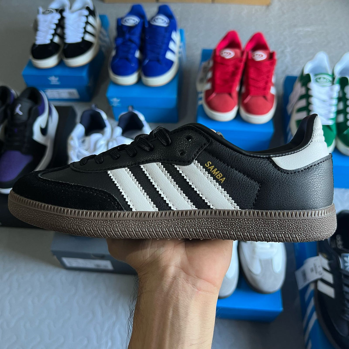 Adidas Samba Black White - Pronta Entrega