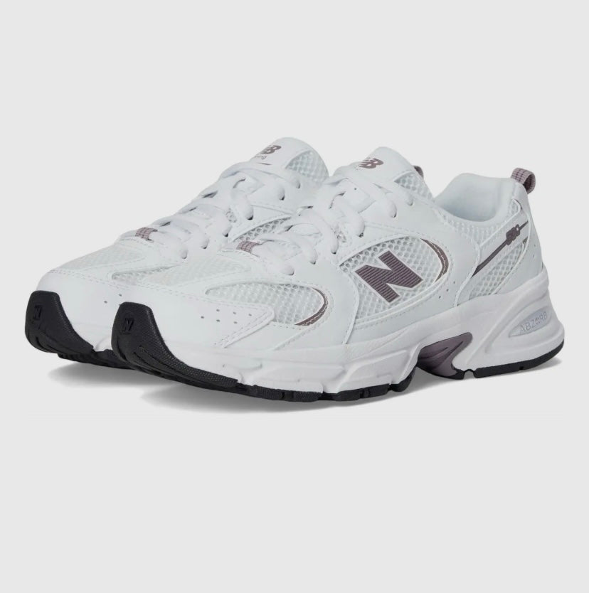 New Balance 530 White Dark Ice Wine