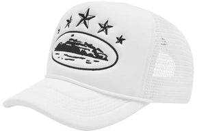 Boné Corteiz Trucker 5 Starz Alcatraz White