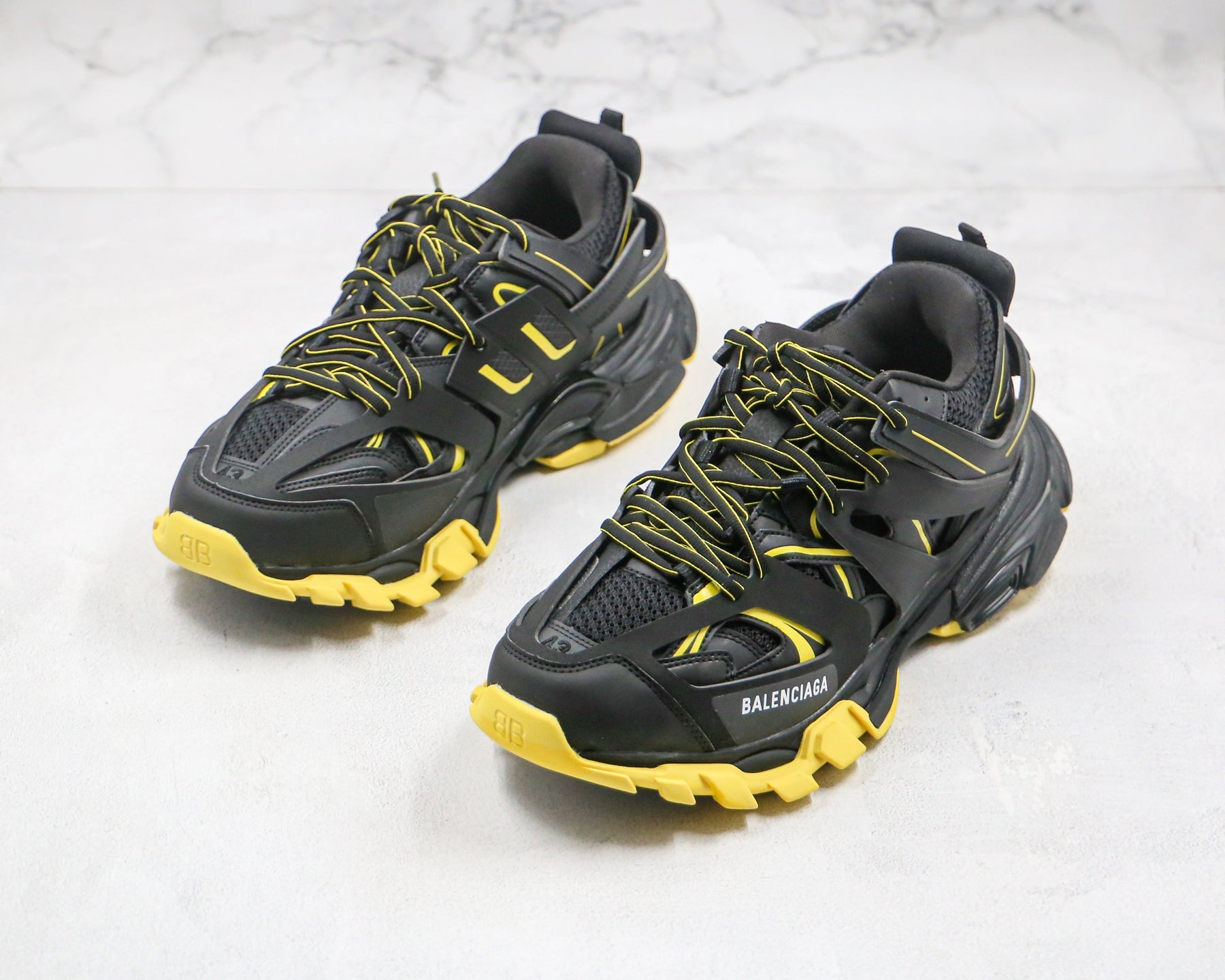 Balenciaga Track Black Yellow