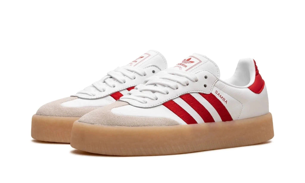 Adidas Sambae White Better Scarlet Gum