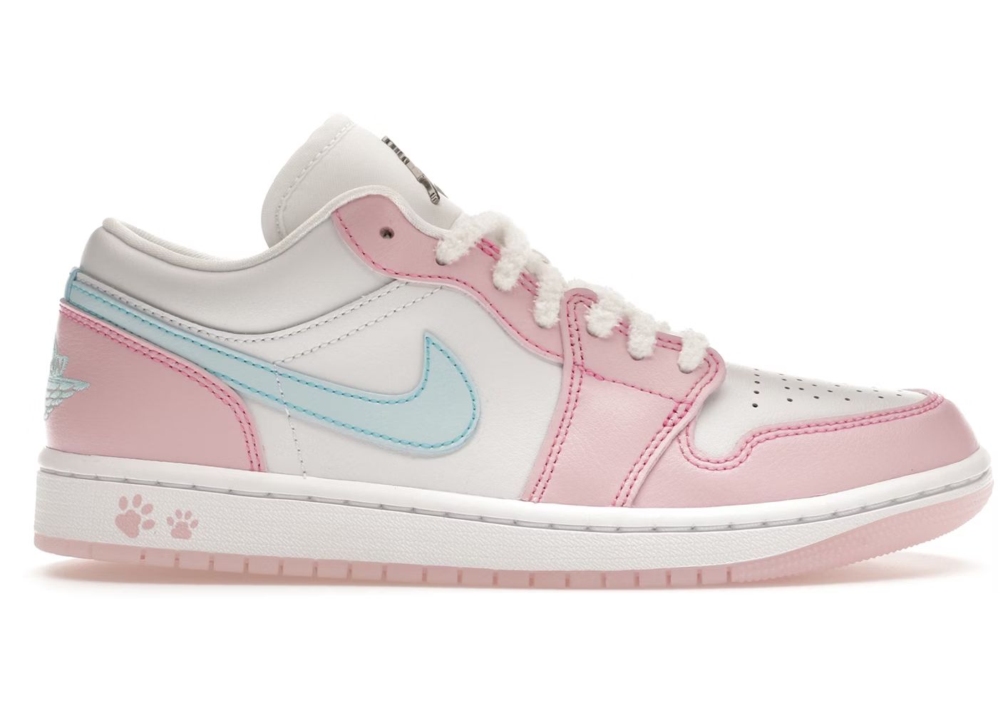 Jordan 1 Low SE Paw Print Pink Foam