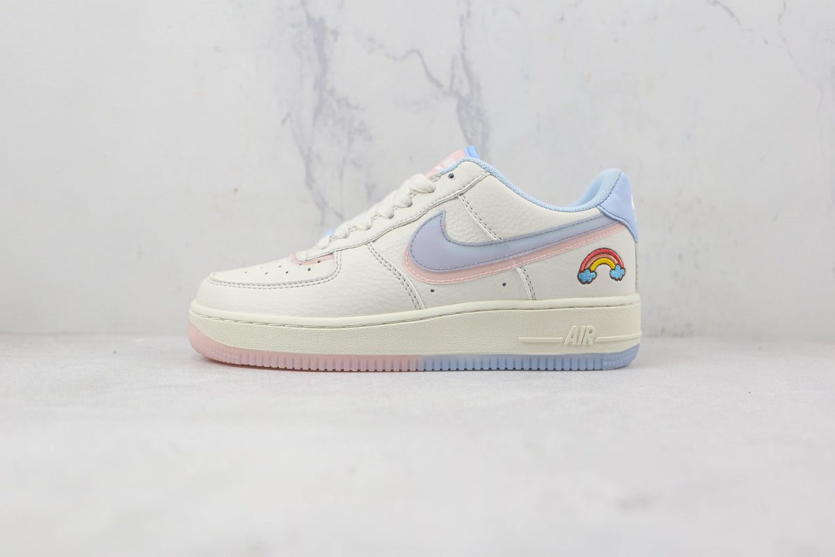 Nike Air Force 1 Double Swoosh Light Armory Blue